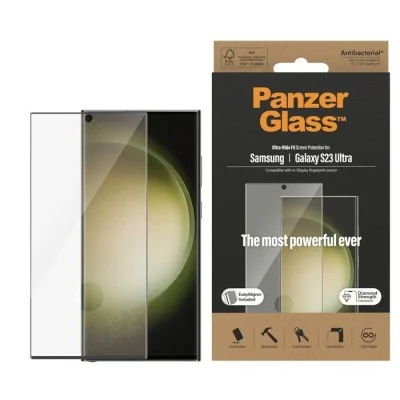 Panzerglass&trade; Screen Protector Samsung Galaxy S23 Ultra | Ultra-Wide Fit W. Easyaligner